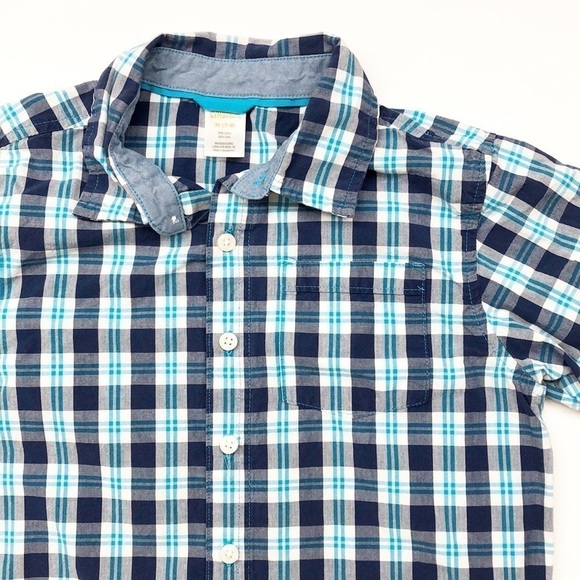 Gymboree plaid buttoned down shirt for boys - Picture 2 of 5